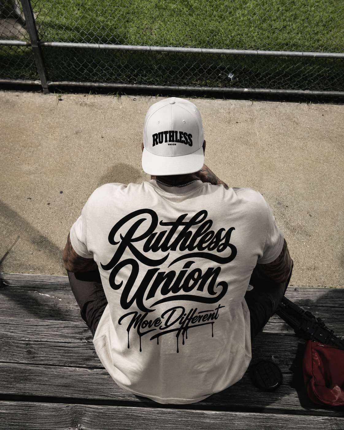 Vice Oversized Tee Off White