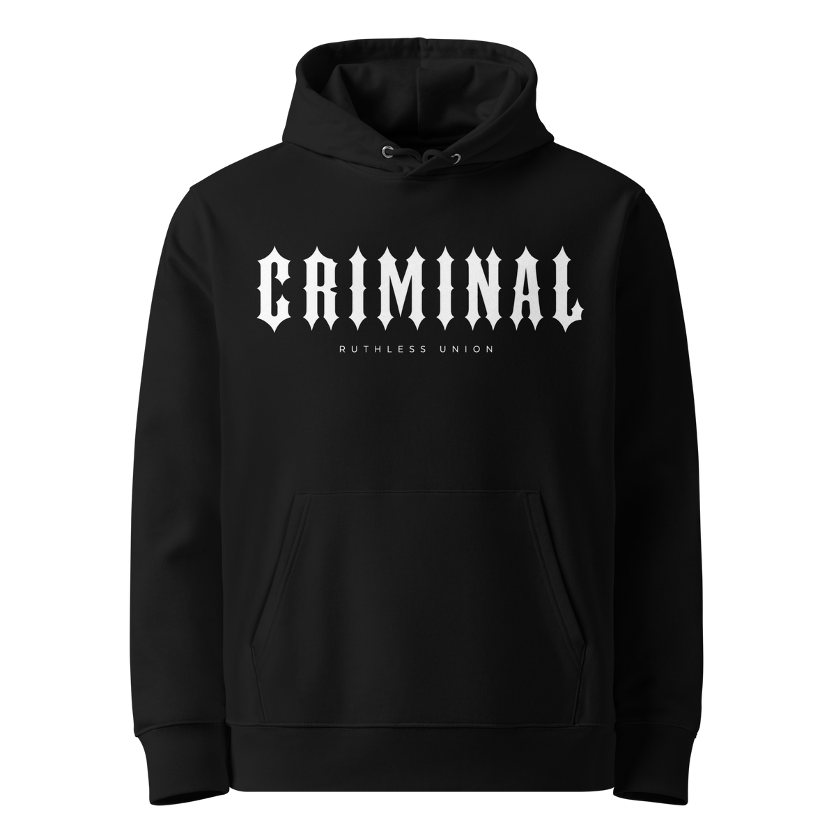 Criminal Hoodie Black
