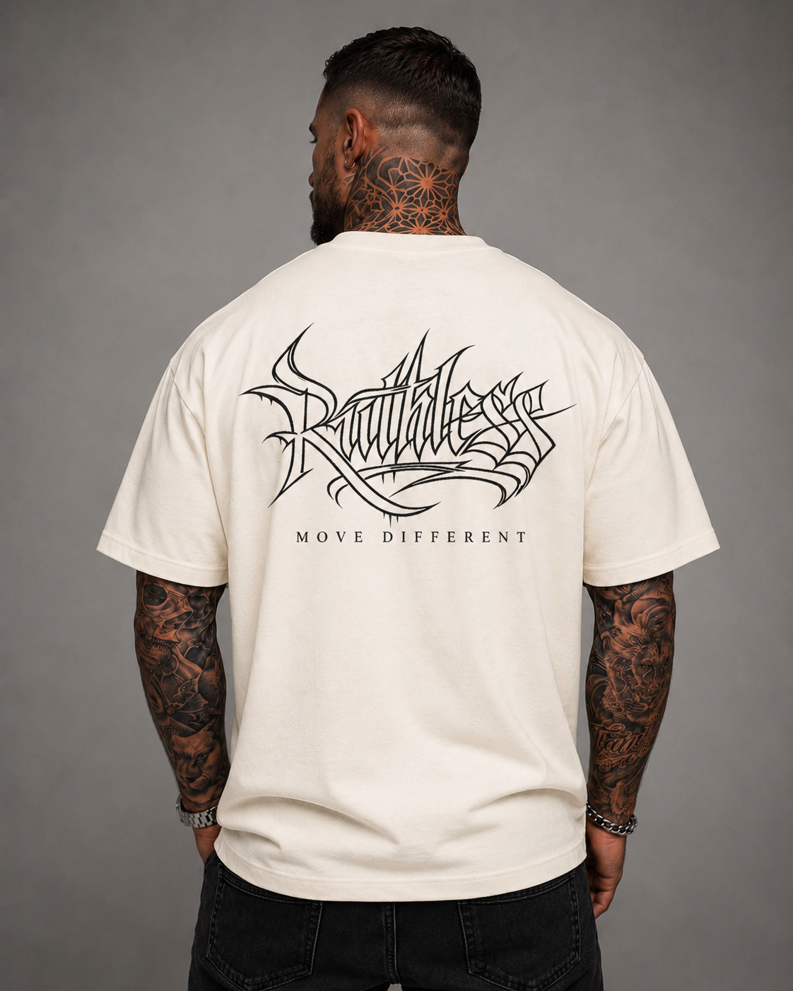 Dynasty Oversized Tee Off White