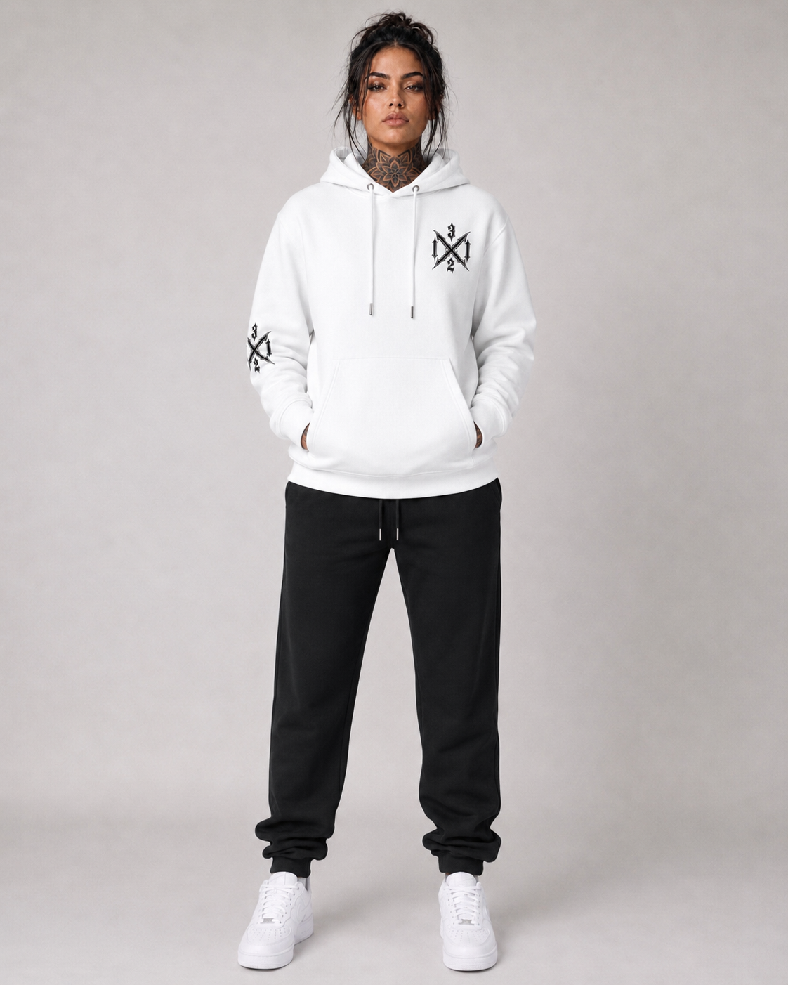 Riot Hoodie White Women