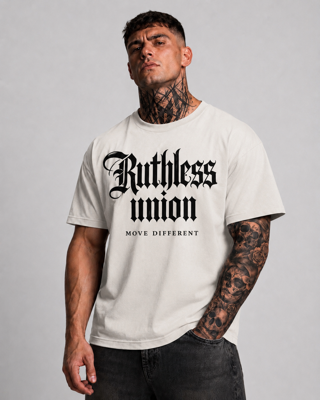 Majestic Oversized Washed Tee Cream