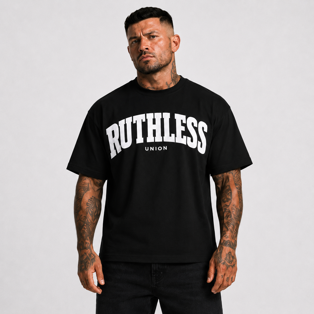 Essential Oversized Tee Black