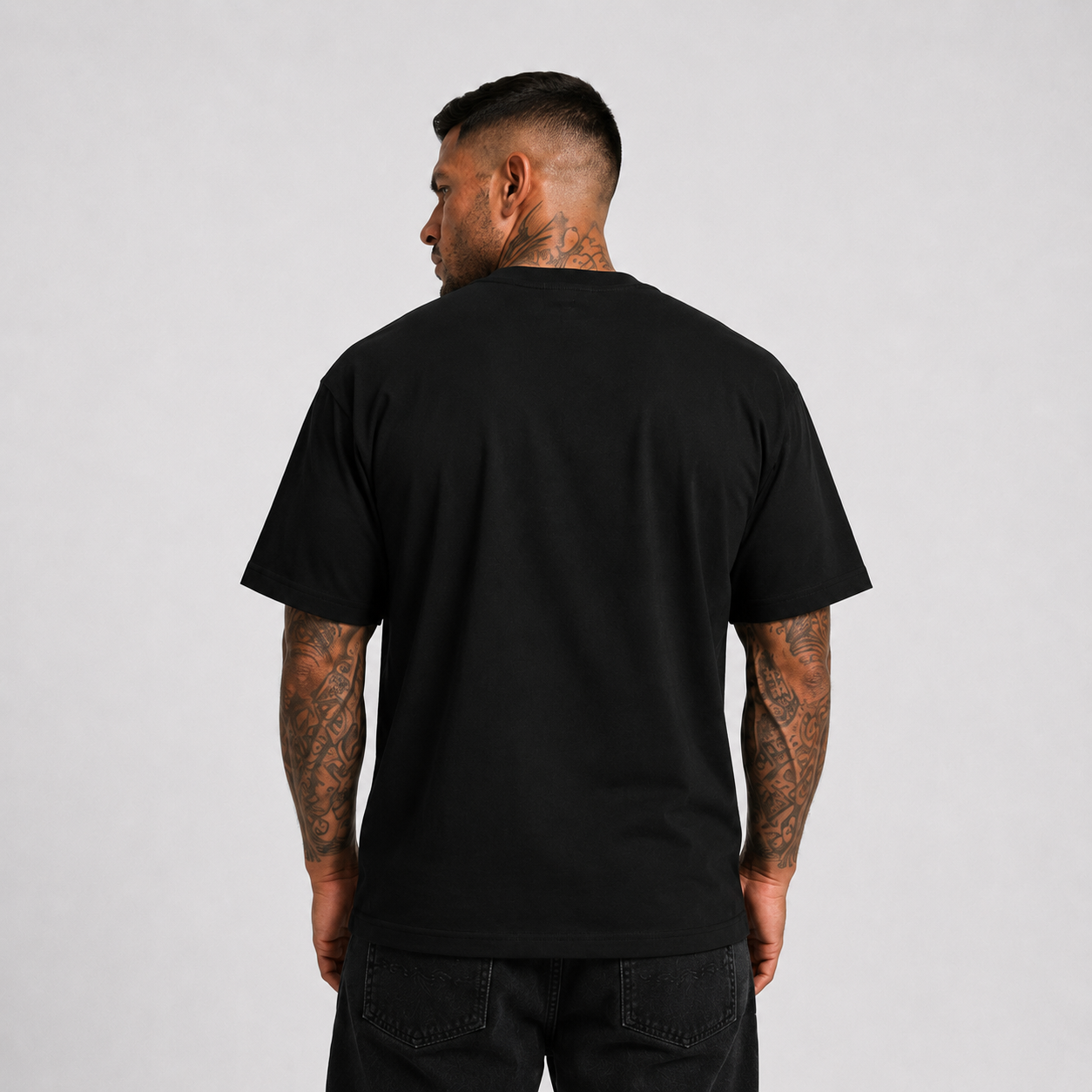 Essential Oversized Tee Black