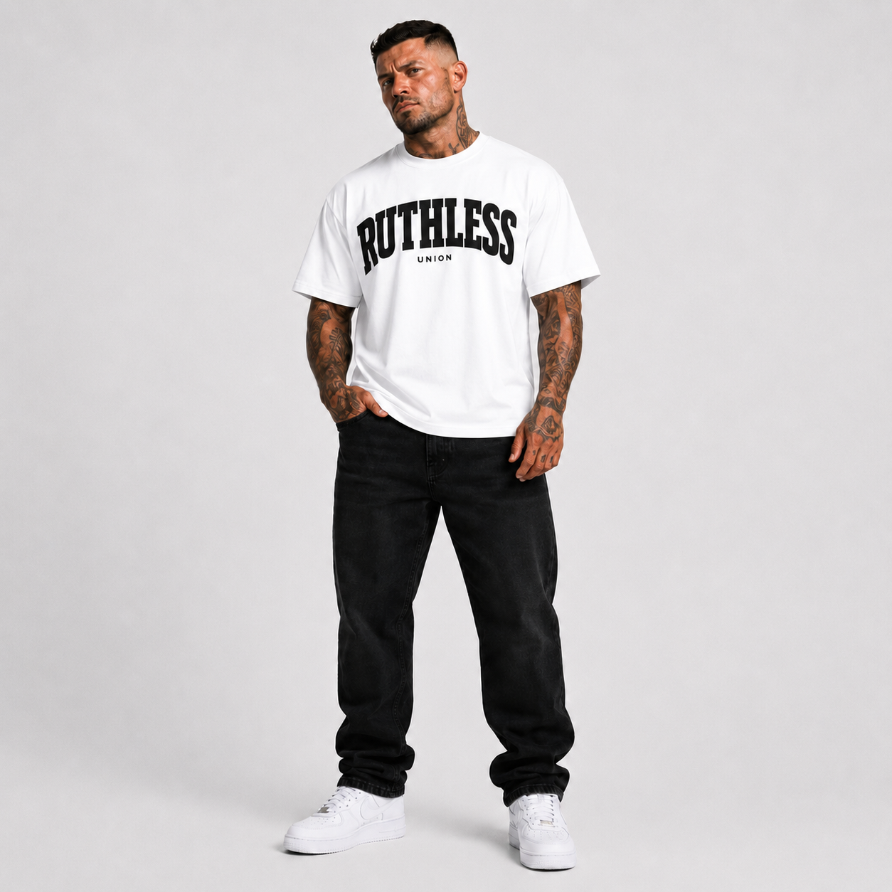 Essential Oversized Tee White