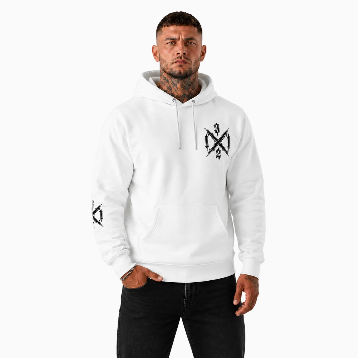 RU - RIOT HOODIE WHITE