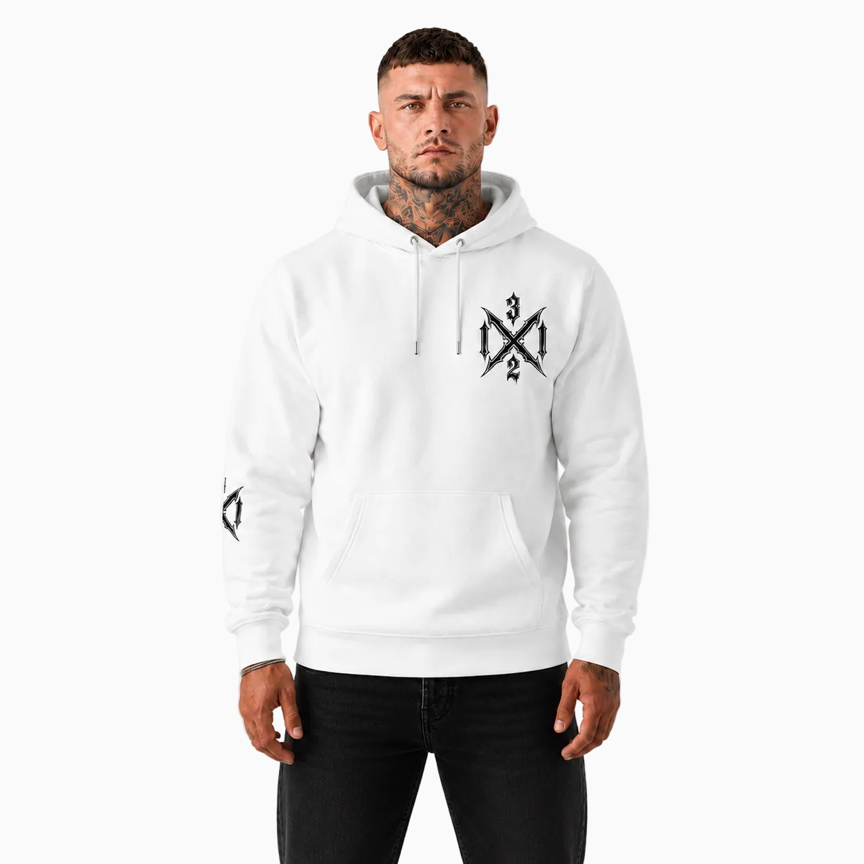 RU - RIOT HOODIE WHITE