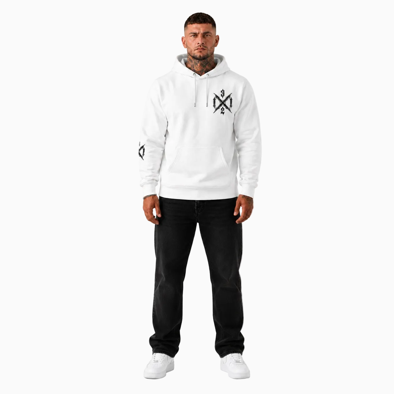RU - RIOT HOODIE WHITE