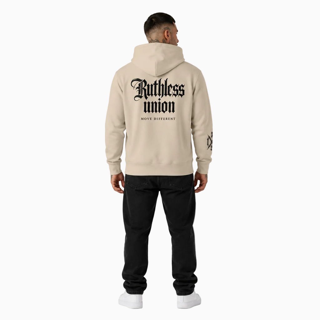 RU - RIOT HOODIE BEIGE