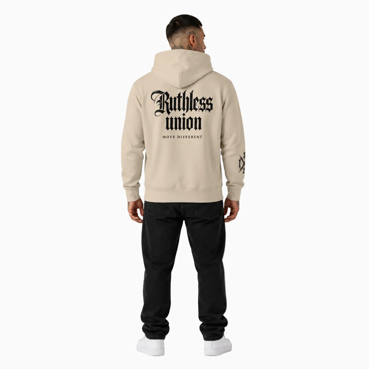 RU - RIOT HOODIE BEIGE