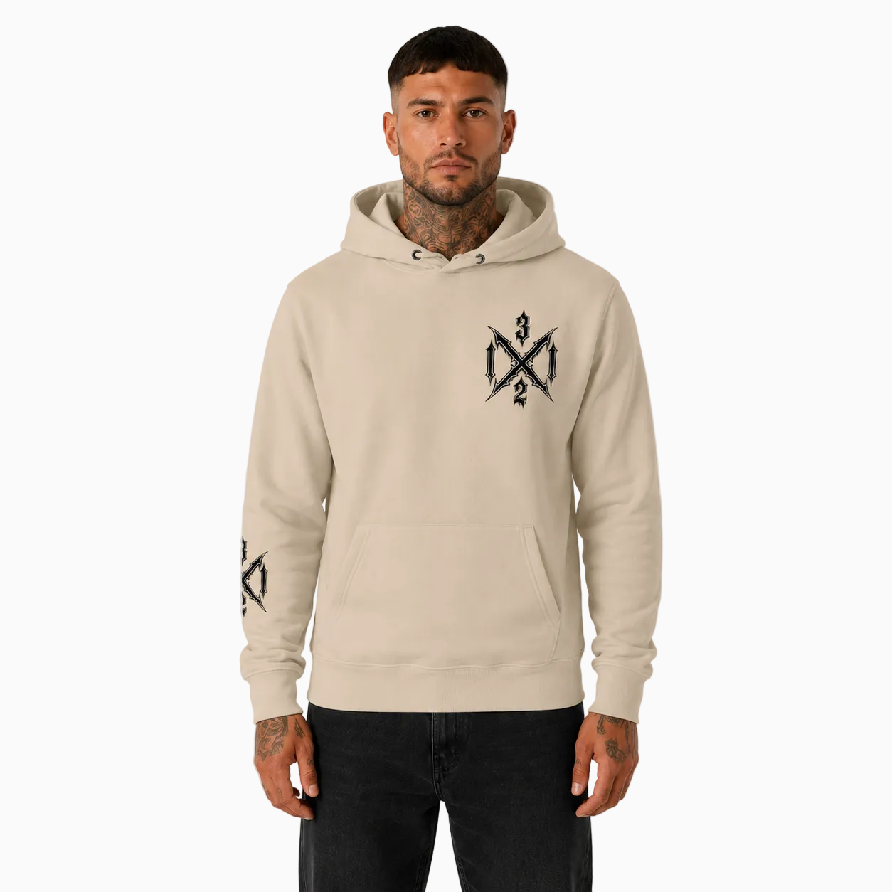 RU - RIOT HOODIE BEIGE