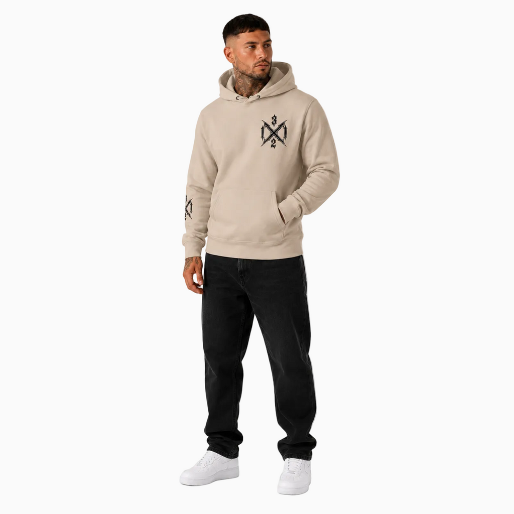 RU - RIOT HOODIE BEIGE