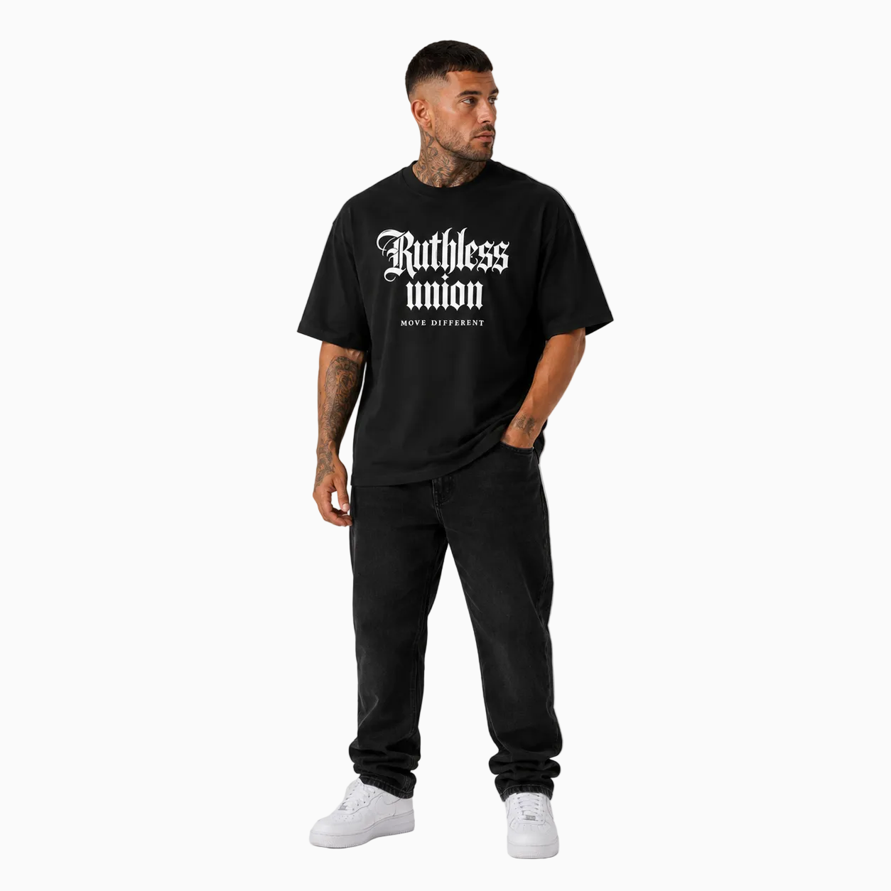 RU OVERSIZED - ELITE TEE - BLACK