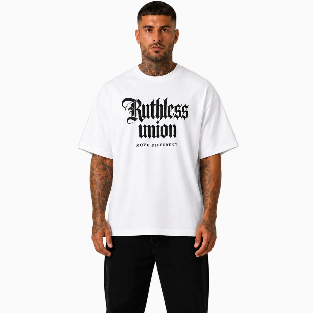 RU OVERSIZED - ELITE TEE - WHITE