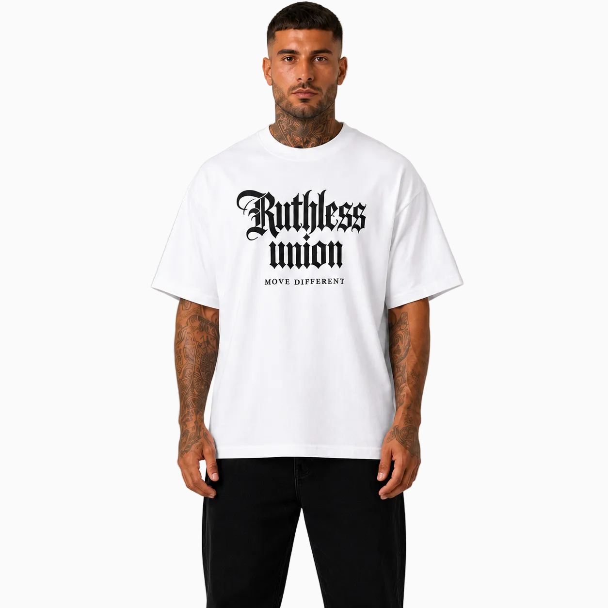 RU OVERSIZED - ELITE TEE - WHITE