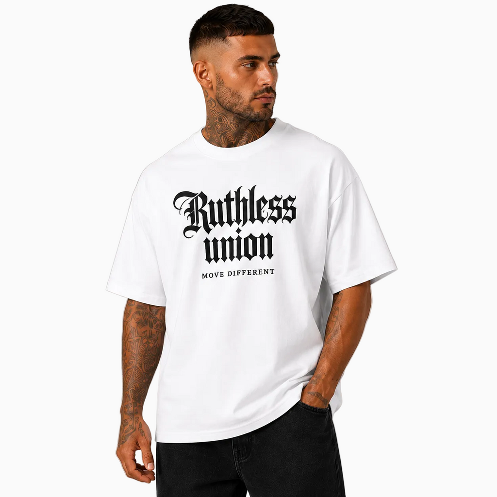 RU OVERSIZED - ELITE TEE - WHITE