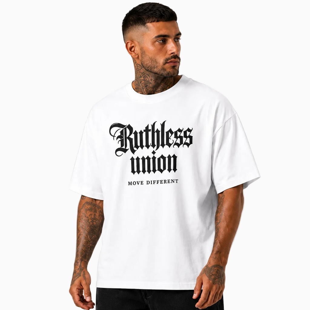 RU OVERSIZED - ELITE TEE - WHITE