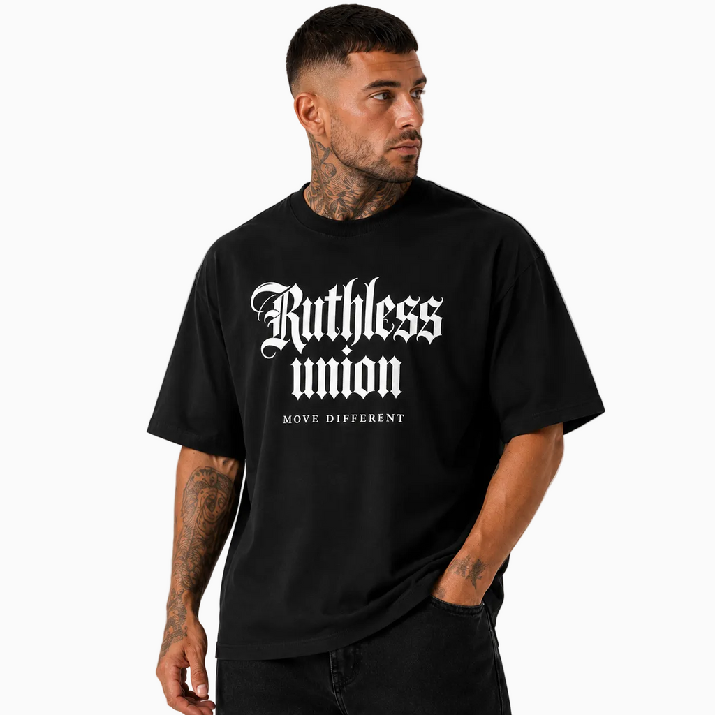 RU OVERSIZED - ELITE TEE - BLACK
