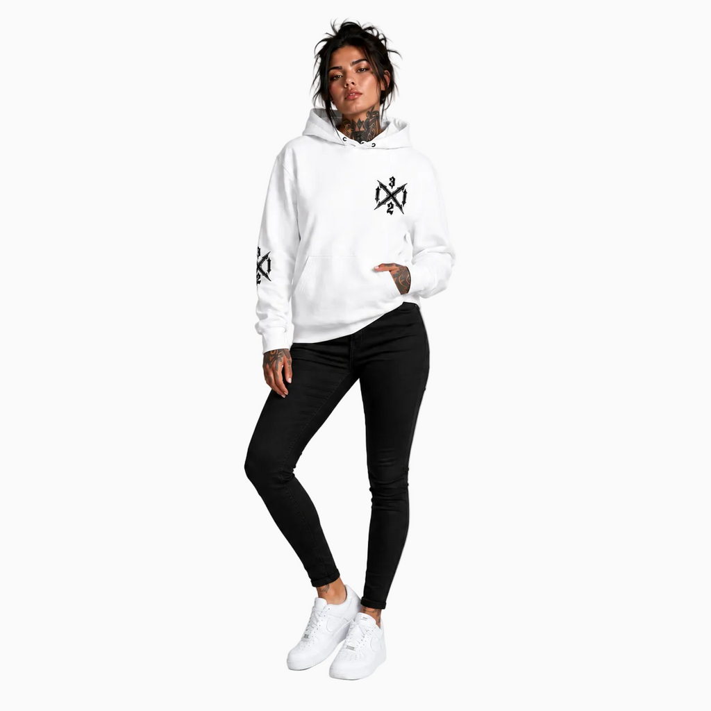 RU LADY - RIOT HOODIE WHITE