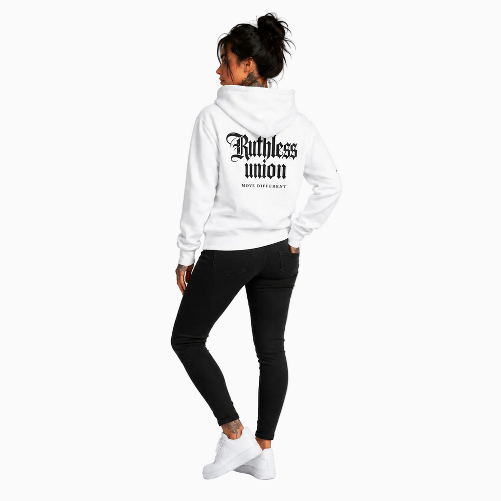 RU LADY - RIOT HOODIE WHITE
