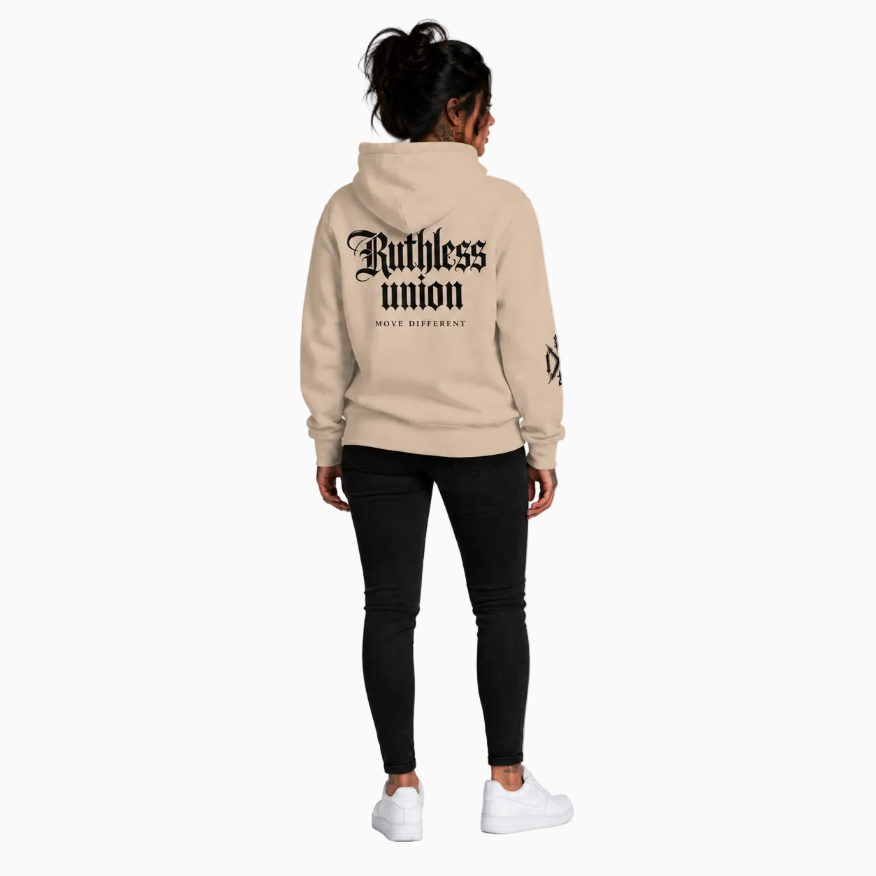 RU LADY - RIOT HOODIE BEIGE