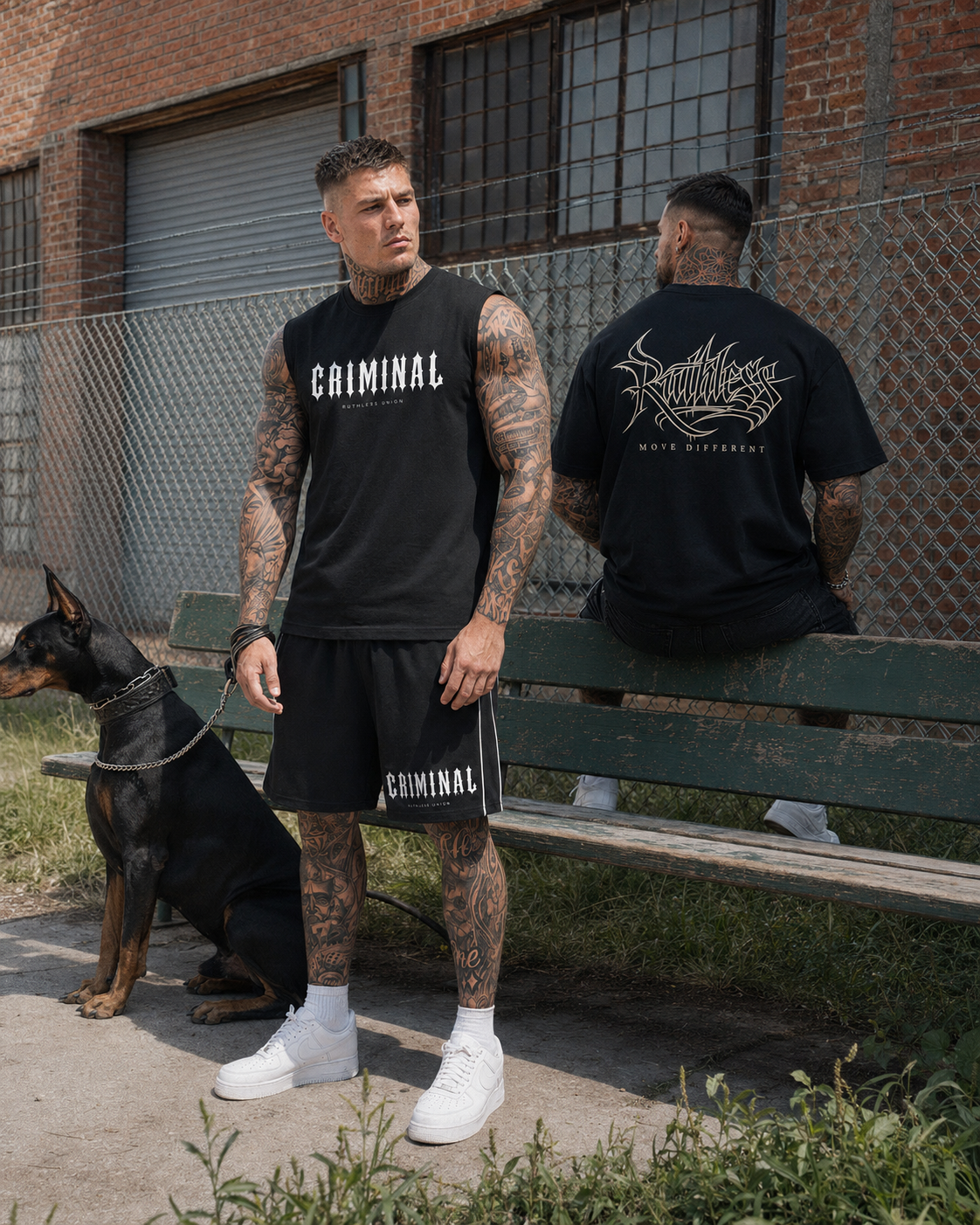 Dynasty Oversized Tee Black