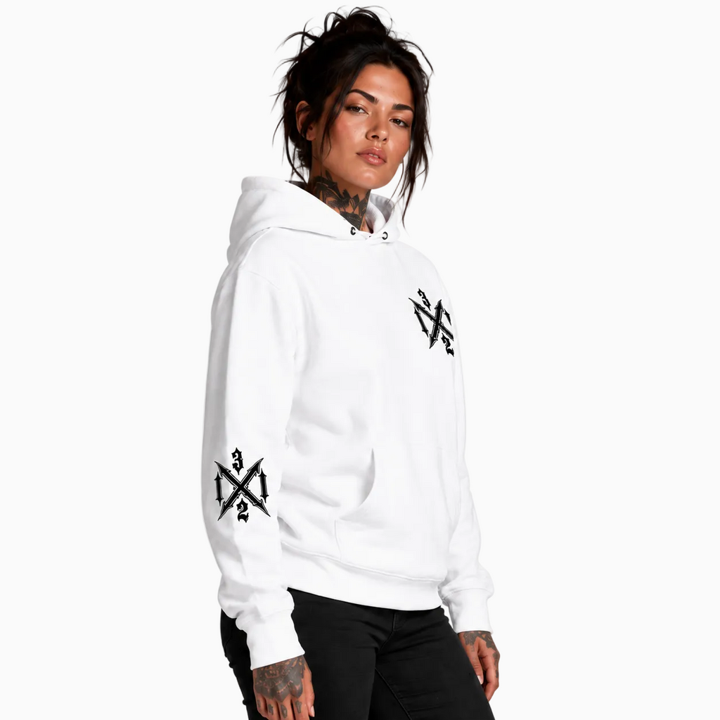 RU LADY - RIOT HOODIE WHITE