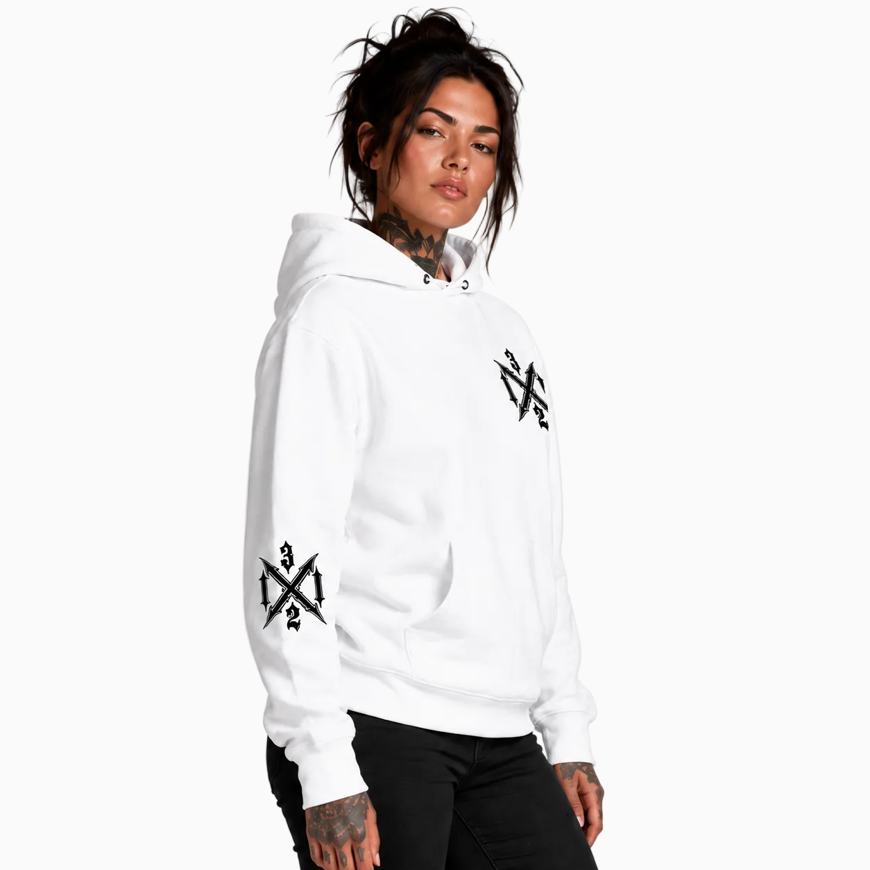 RU LADY - RIOT HOODIE WHITE