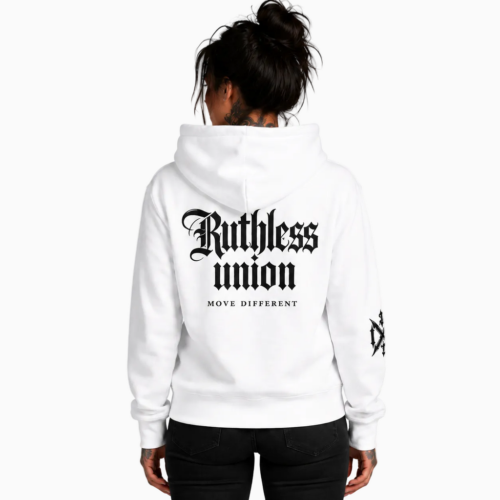 RU LADY - RIOT HOODIE WHITE