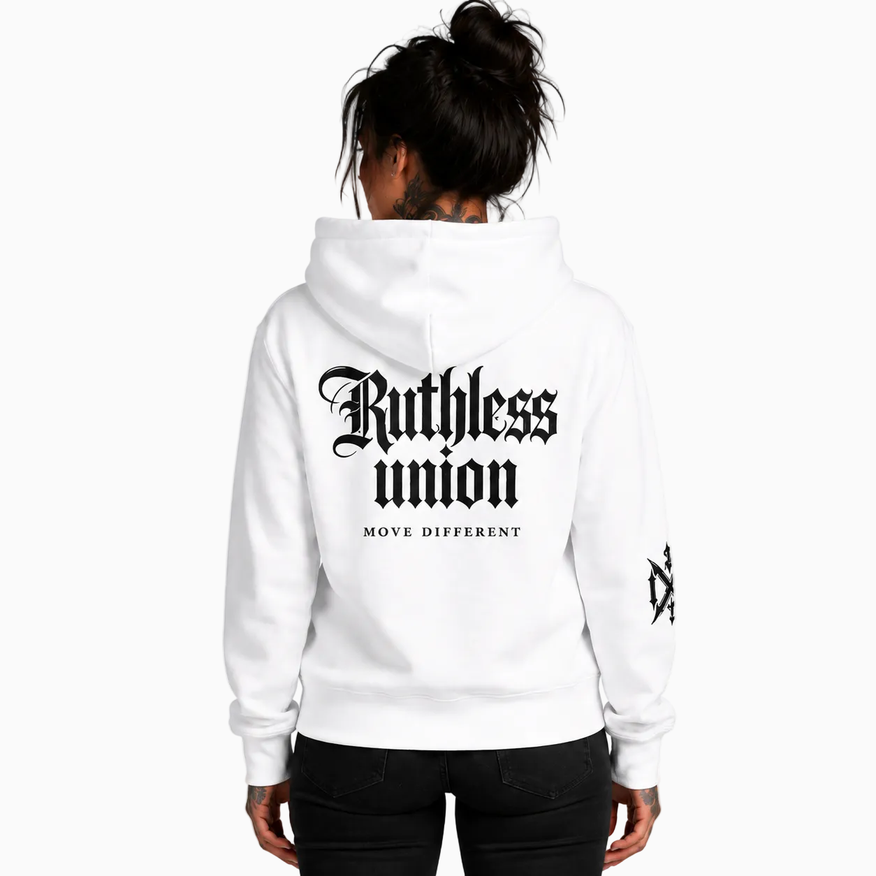 RU LADY - RIOT HOODIE WHITE