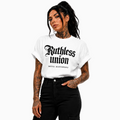 RU LADY - OVERSIZED ELITE TEE - WHITE