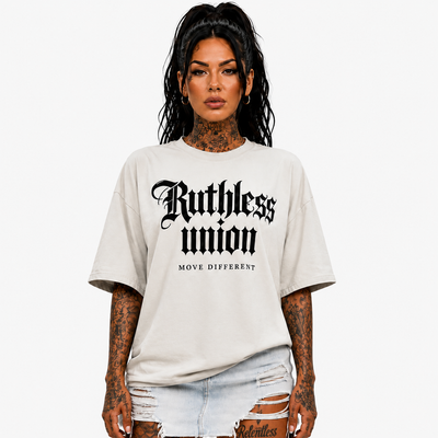 Majestic Oversized Washed Tee Cream Women