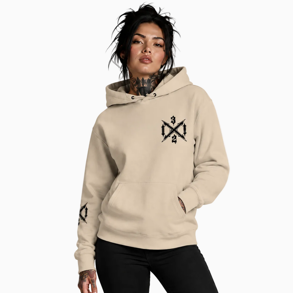 RU LADY - RIOT HOODIE BEIGE