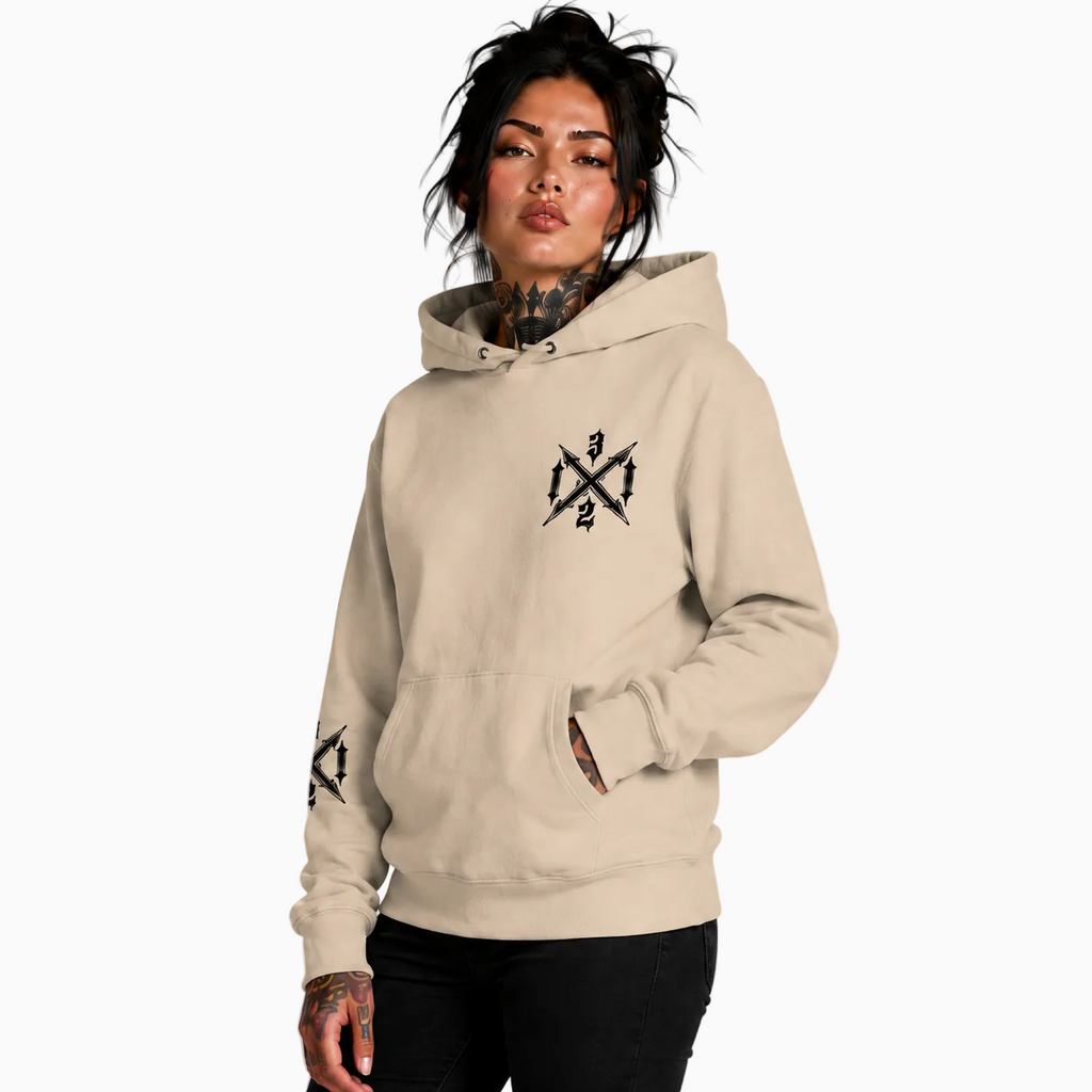 RU LADY - RIOT HOODIE BEIGE