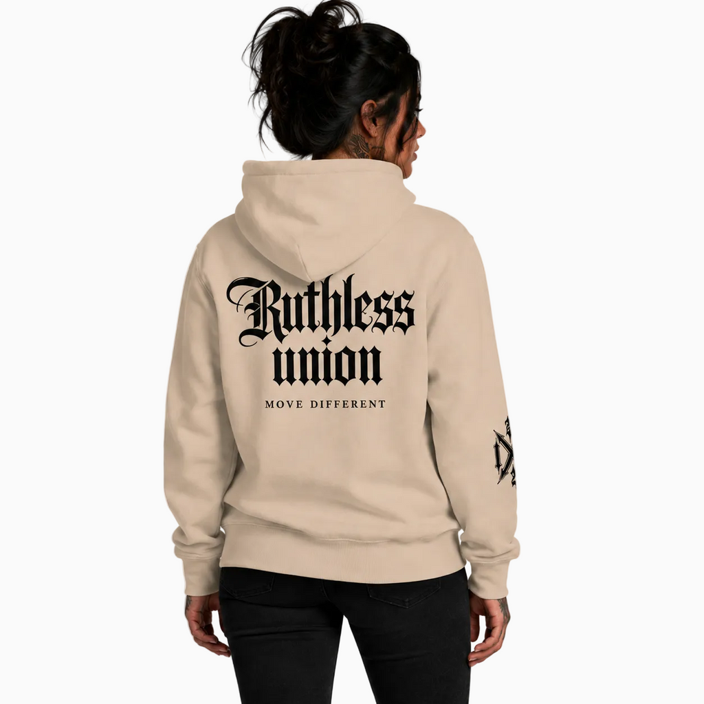 RU LADY - RIOT HOODIE BEIGE