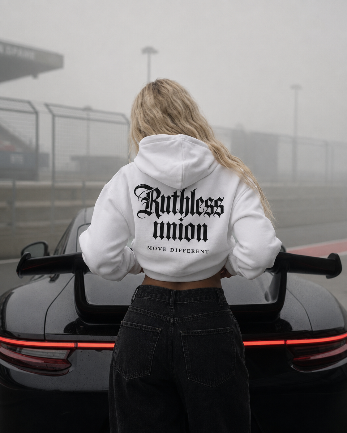 Riot Hoodie White Women