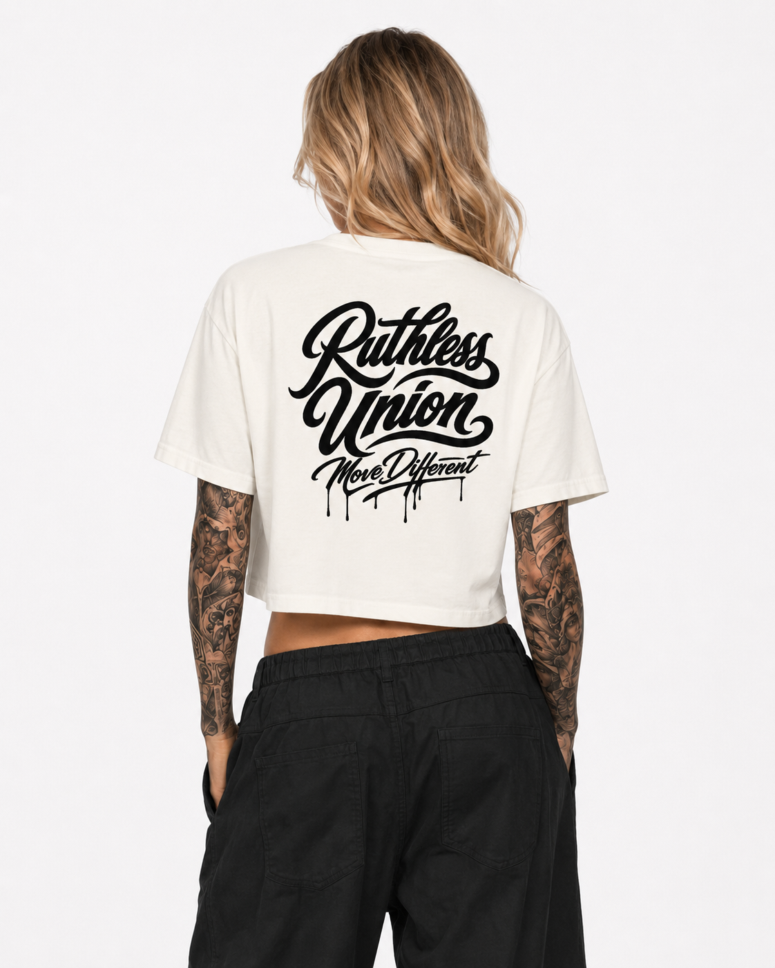 Vice Crop Top Off White