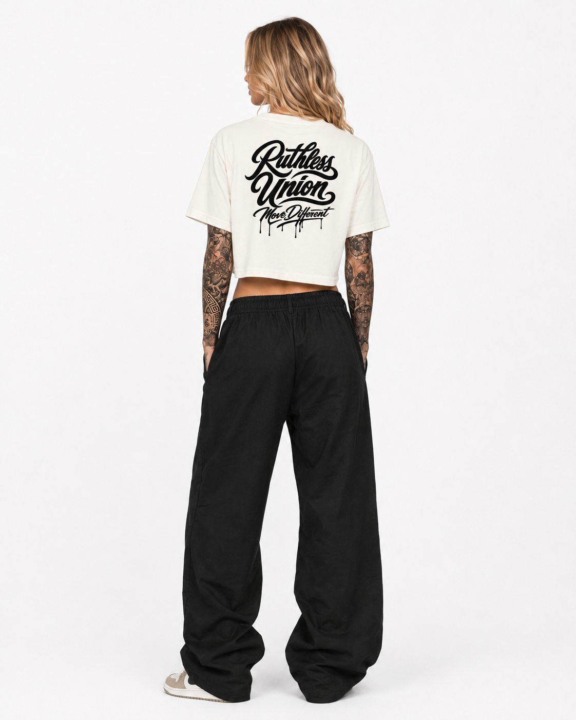 Vice Crop Top Off White