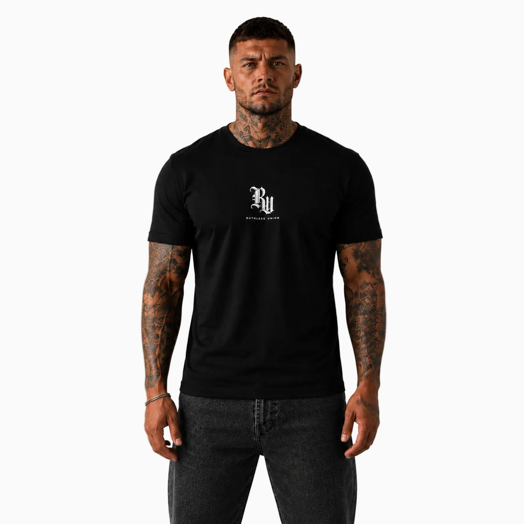 RU – SCRIPT TEE BLACK