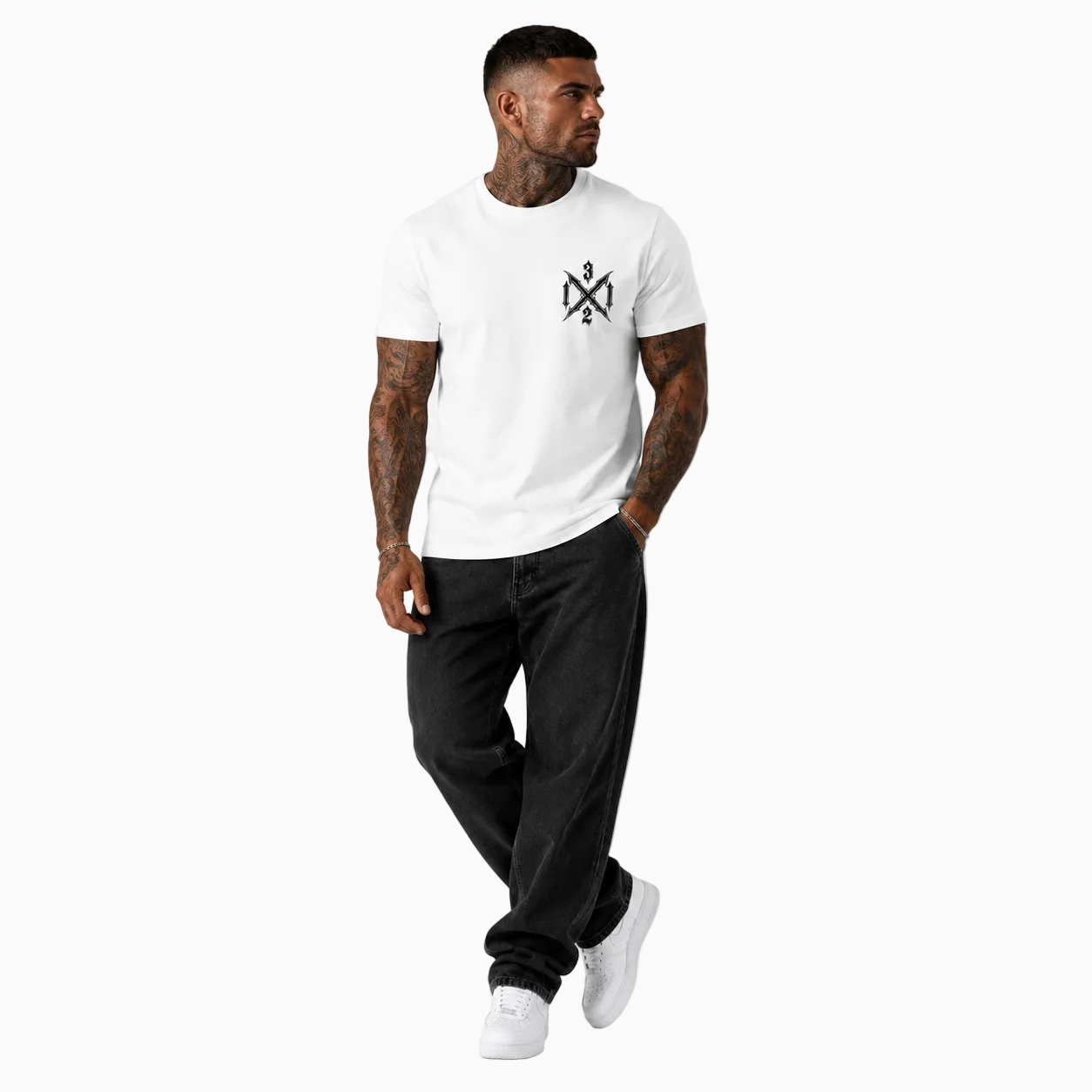 RU - SOVEREIGN TEE WHITE