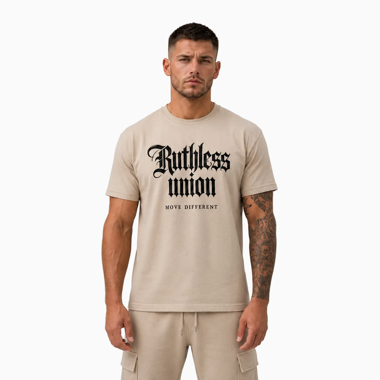 RU - AUTHORITY TEE BEIGE