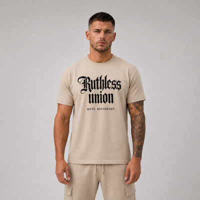 Authority Tee Beige