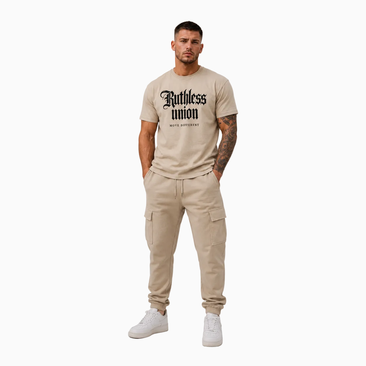 RU - AUTHORITY TEE BEIGE