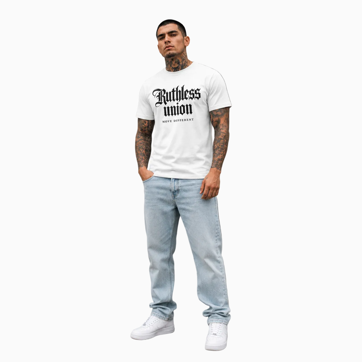 RU - AUTHORITY TEE WHITE