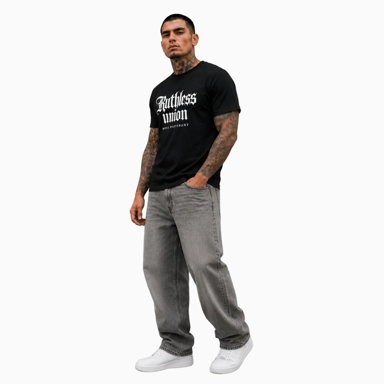 RU - AUTHORITY TEE BLACK
