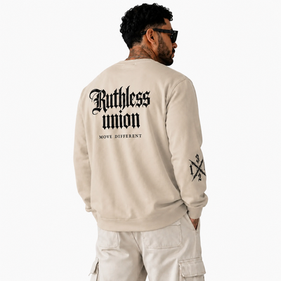 Riot Crewneck Beige