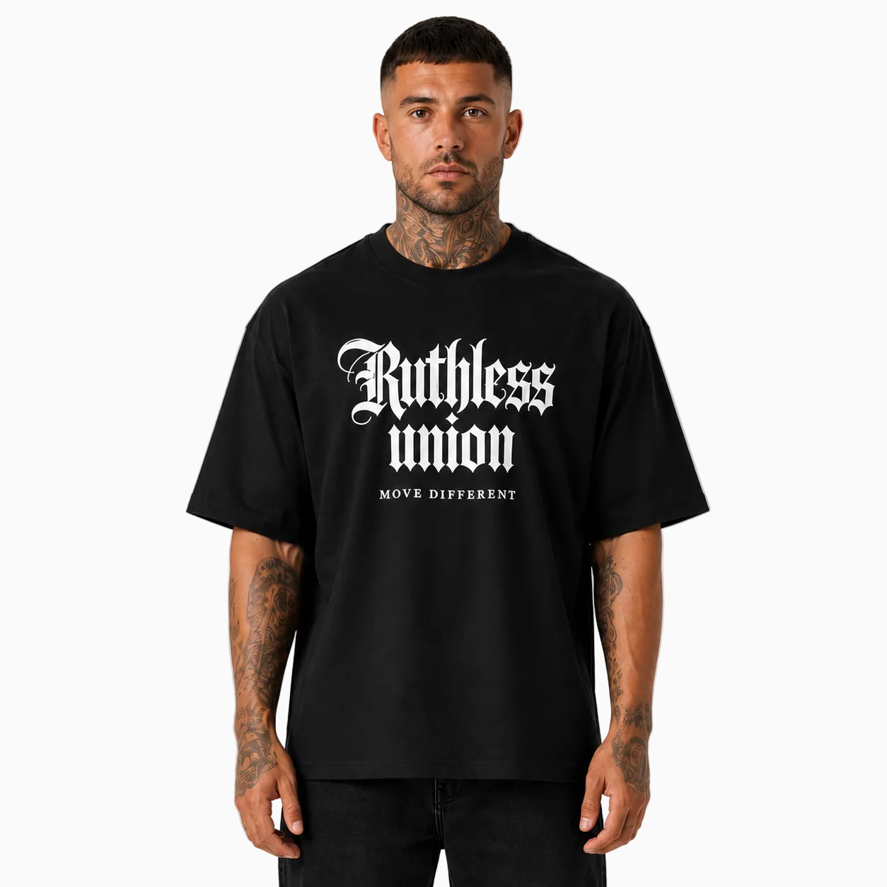 RU OVERSIZED - ELITE TEE - BLACK