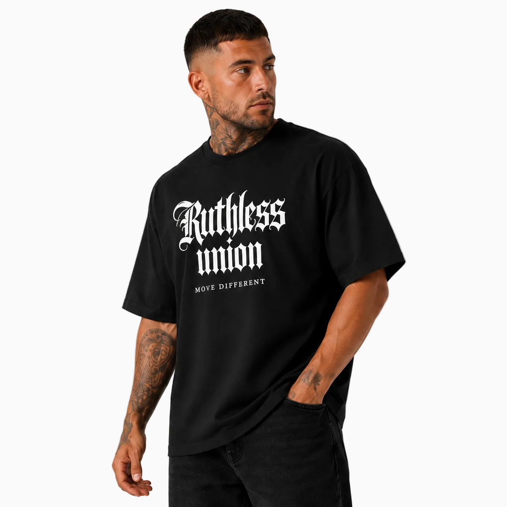 RU OVERSIZED - ELITE TEE - BLACK