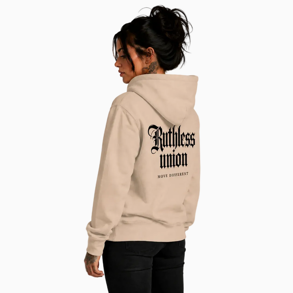RU LADY - RIOT HOODIE BEIGE