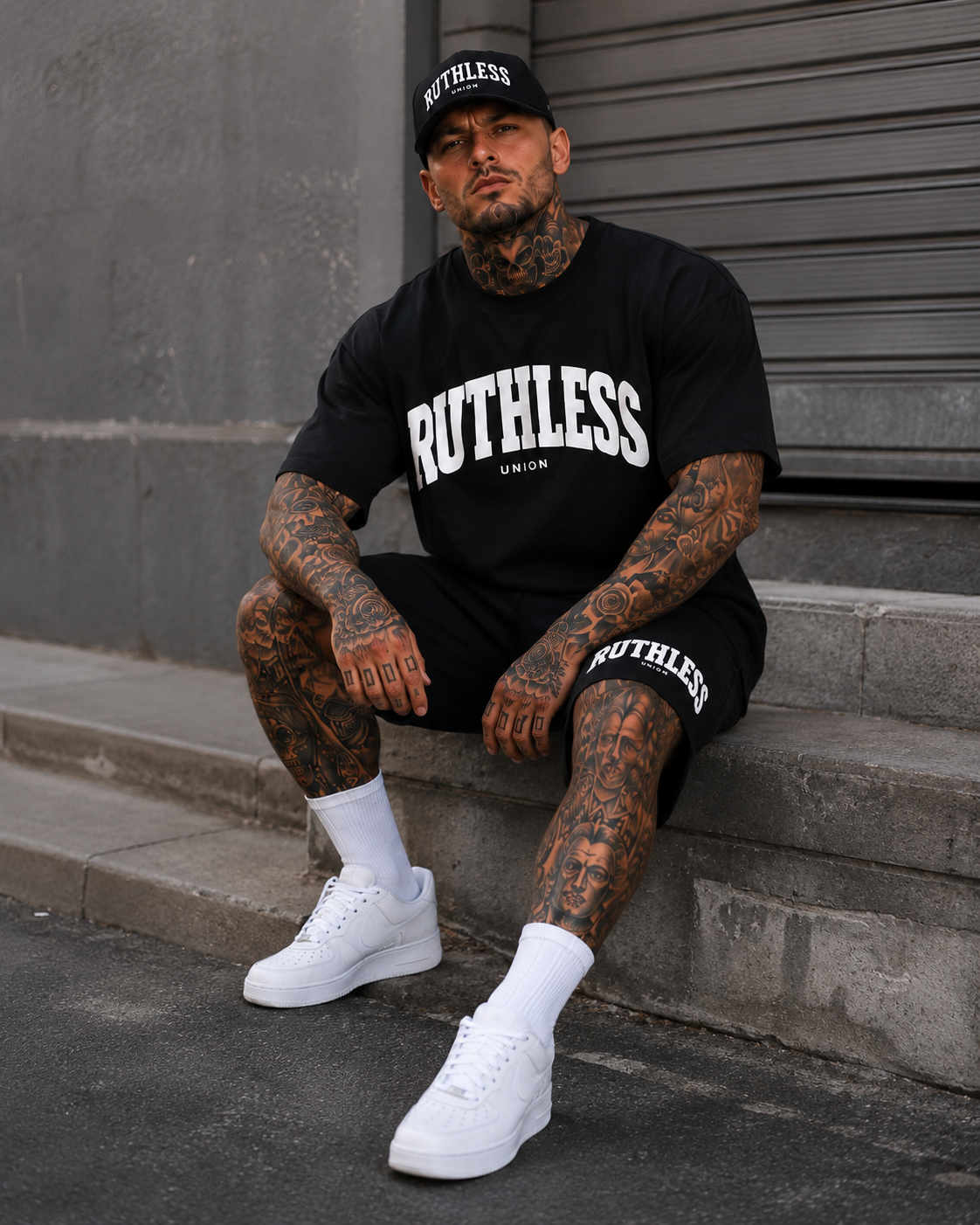 Essential Oversized Tee Black
