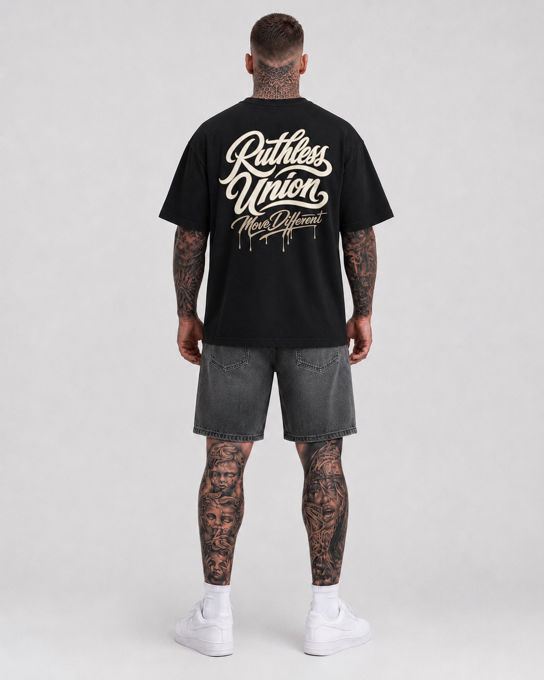 Vice Oversized Tee Black